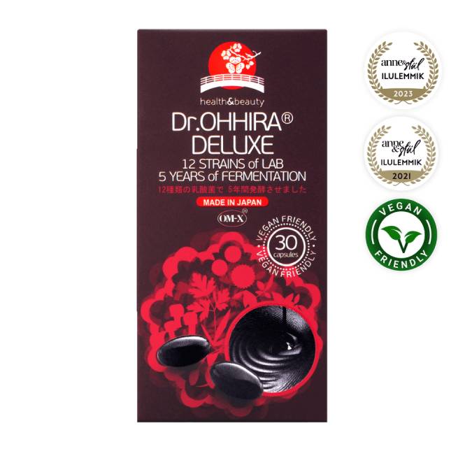 Dr.OHHIRA® DELUXE 5-YEAR RECIPE WITH 12 VARIETIES OF ACIDIFIED LACTIC ACID BACTERIA