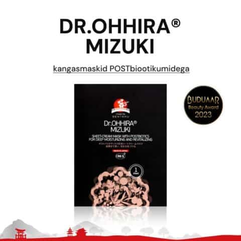 Dr.OHHIRA® Mizuki kangasmaskid POSTbiootikumidega