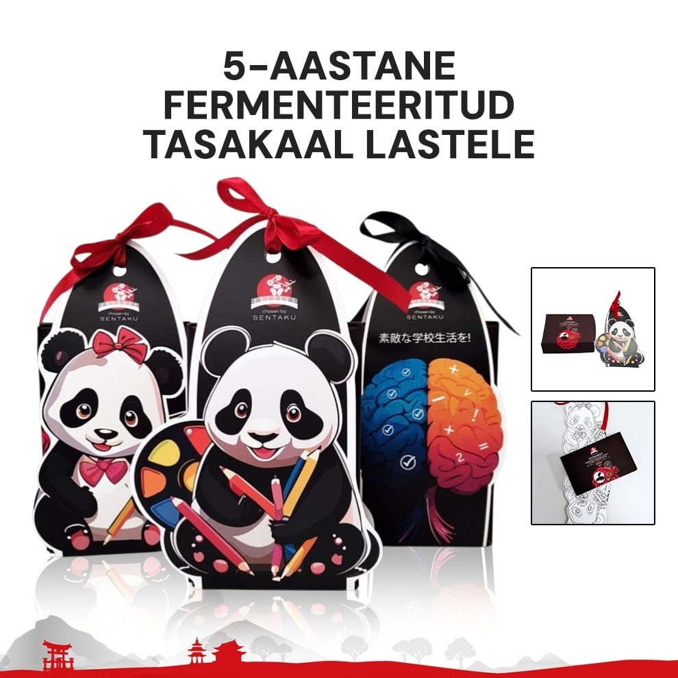 LASTELE Dr.OHHIRA® 5-AASTANE RETSEPT HAPENDATUD TAIMEDE JA PIIMHAPPEBAKTERITEGA