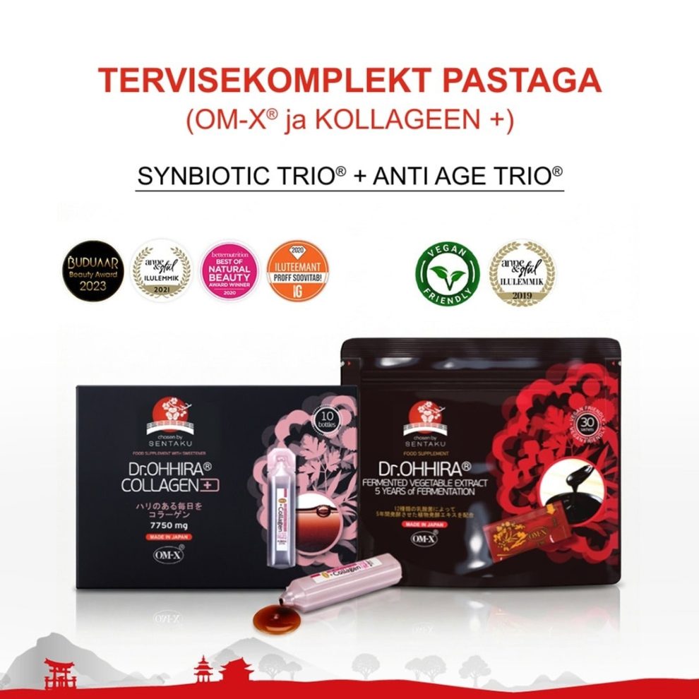 TERVISEKOMPLEKT PASTAGA (OM-X® ja KOLLAGEEN +)