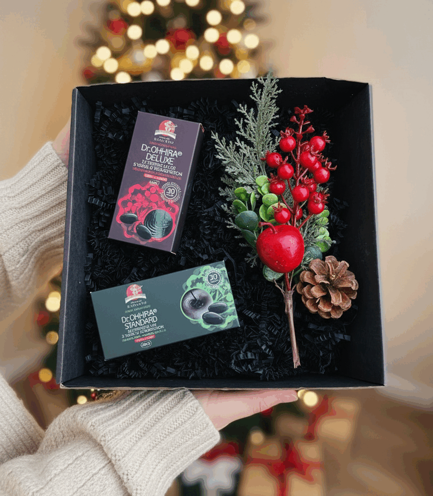 Jõulupakk Dr.OHHIRA® STANDARD 30 kapslit + DELUXE 30 kapslit