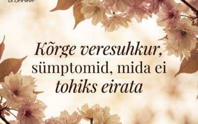 Kõrge veresuhkur: sümptomid, mida ei tohiks eirata