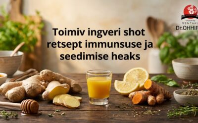 Toimiv ingveri shot retsept immuunsuse ja seedimise heaks