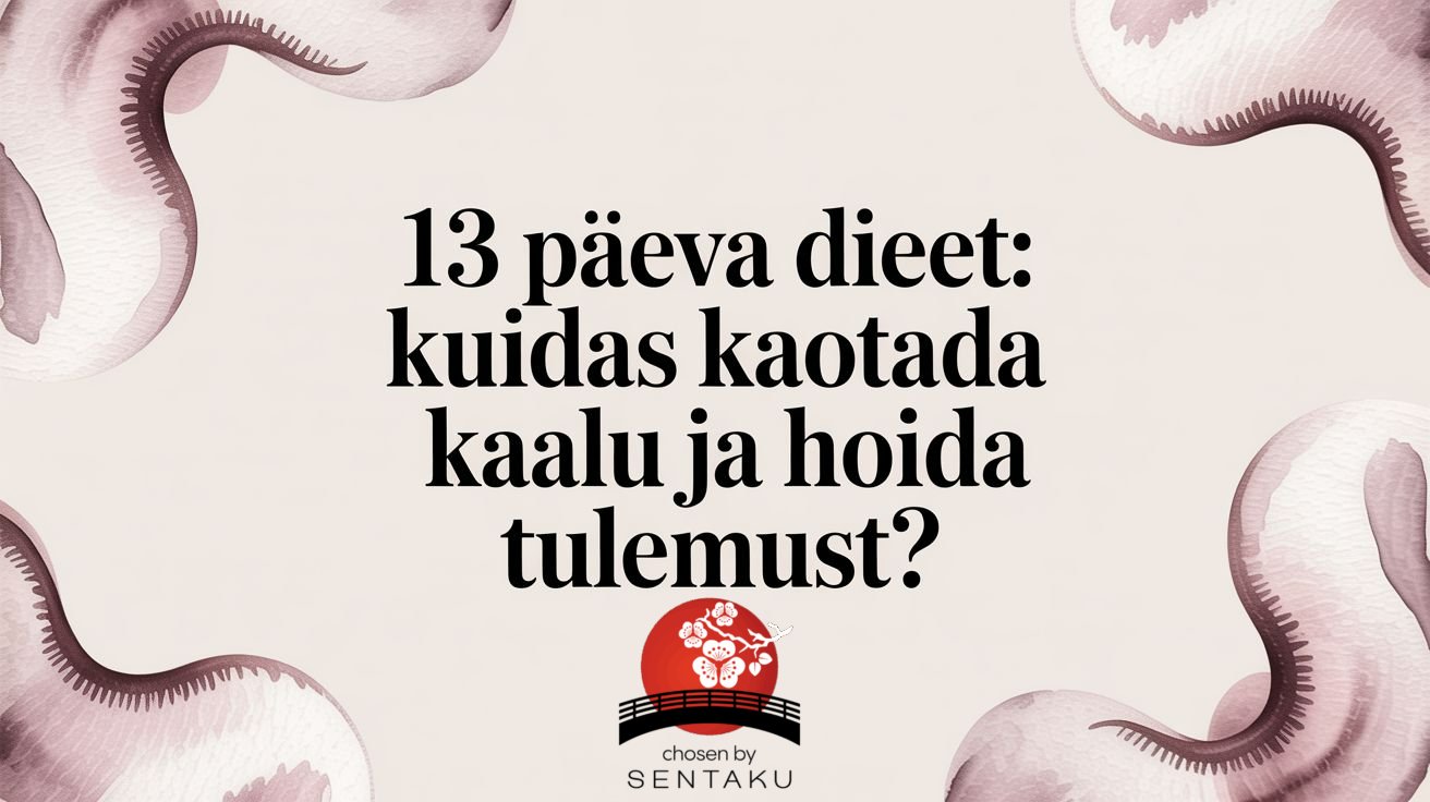 Kui sul on ees reis, pidu, pulmad või lihtsalt hetk, kus tahaks kiiresti “paar kilo maha saada”, jõuab 13 päeva dieet sageli otsingutulemustes esimesena ette. S