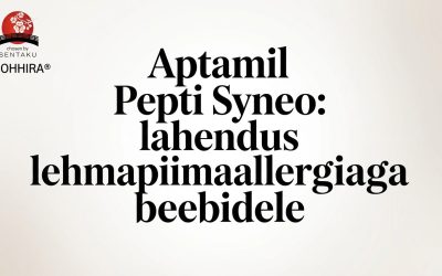 Aptamil Pepti Syneo: Lahendus lehmapiimaallergiaga beebidele