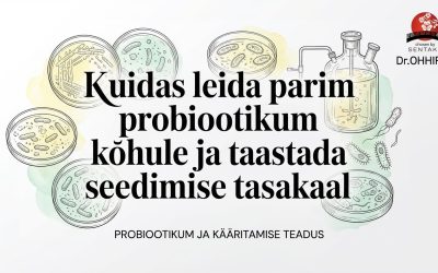 Kuidas leida parim probiootikum kõhule ja taastada seedimise tasakaal