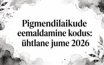 Pigmendilaikude eemaldamine kodus: ühtlane jume 2026