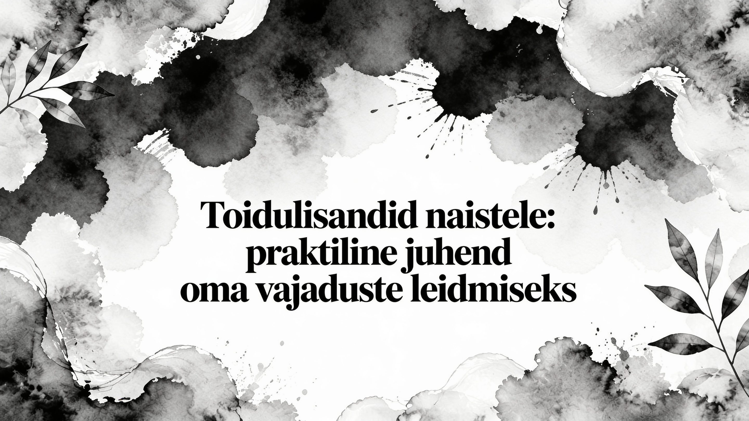 72% Eesti naistest tarvitab juba toidulisandeid, kuid küsimus pole enam selles, kas neid võtta, vaid millal ja milleks neid valida. Kõige mõistlikum valik algab