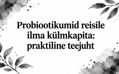 Probiootikumid reisile ilma külmkapita: praktiline teejuht